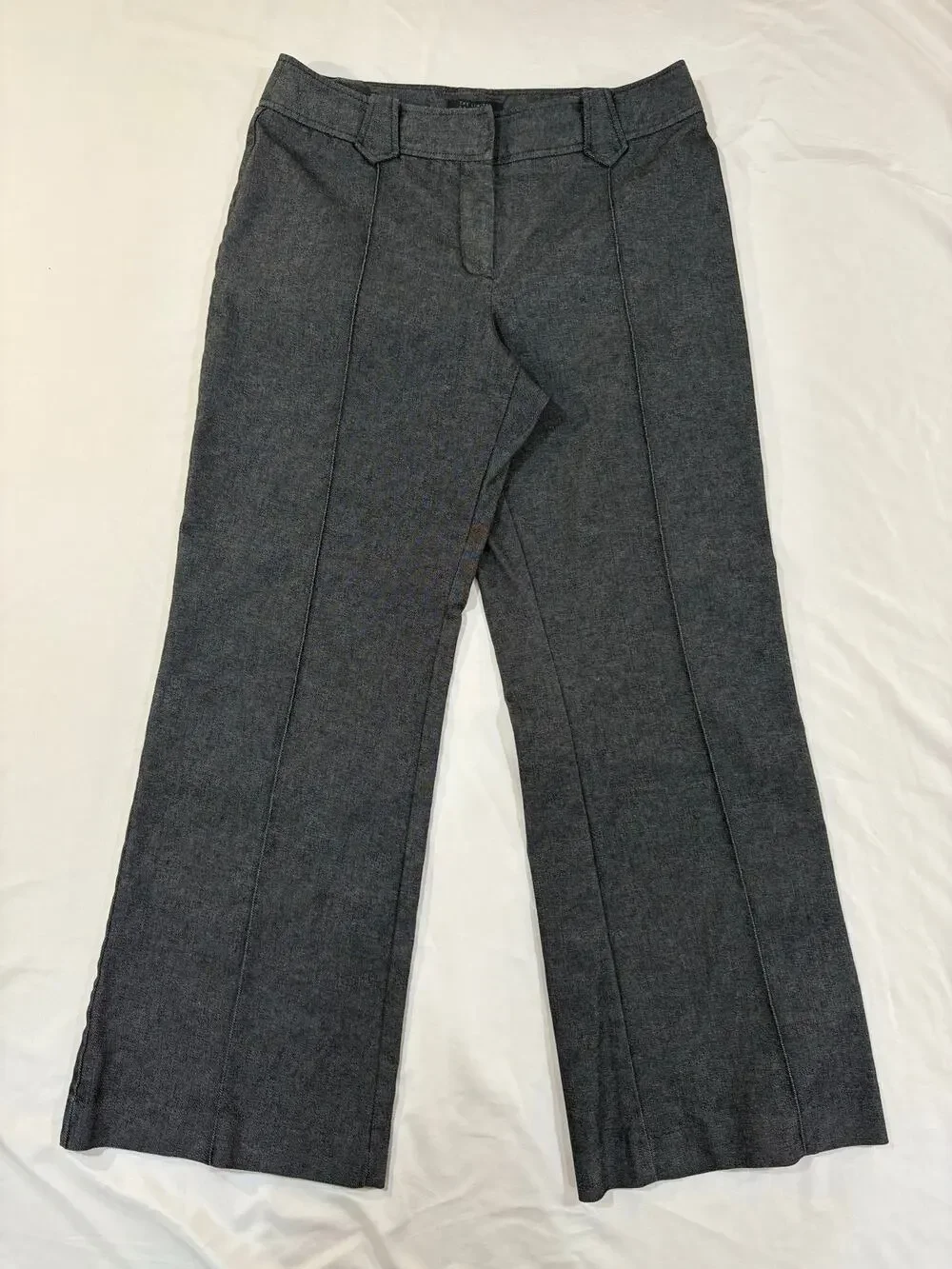 The Limited Stretch Trouser Charcoal Gray Dress Pants Size 14 Long